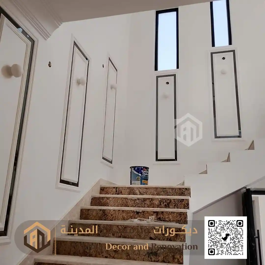 احدث ترميم مبنى داخلي في المدينة المنورة في حي زقاق الطيار