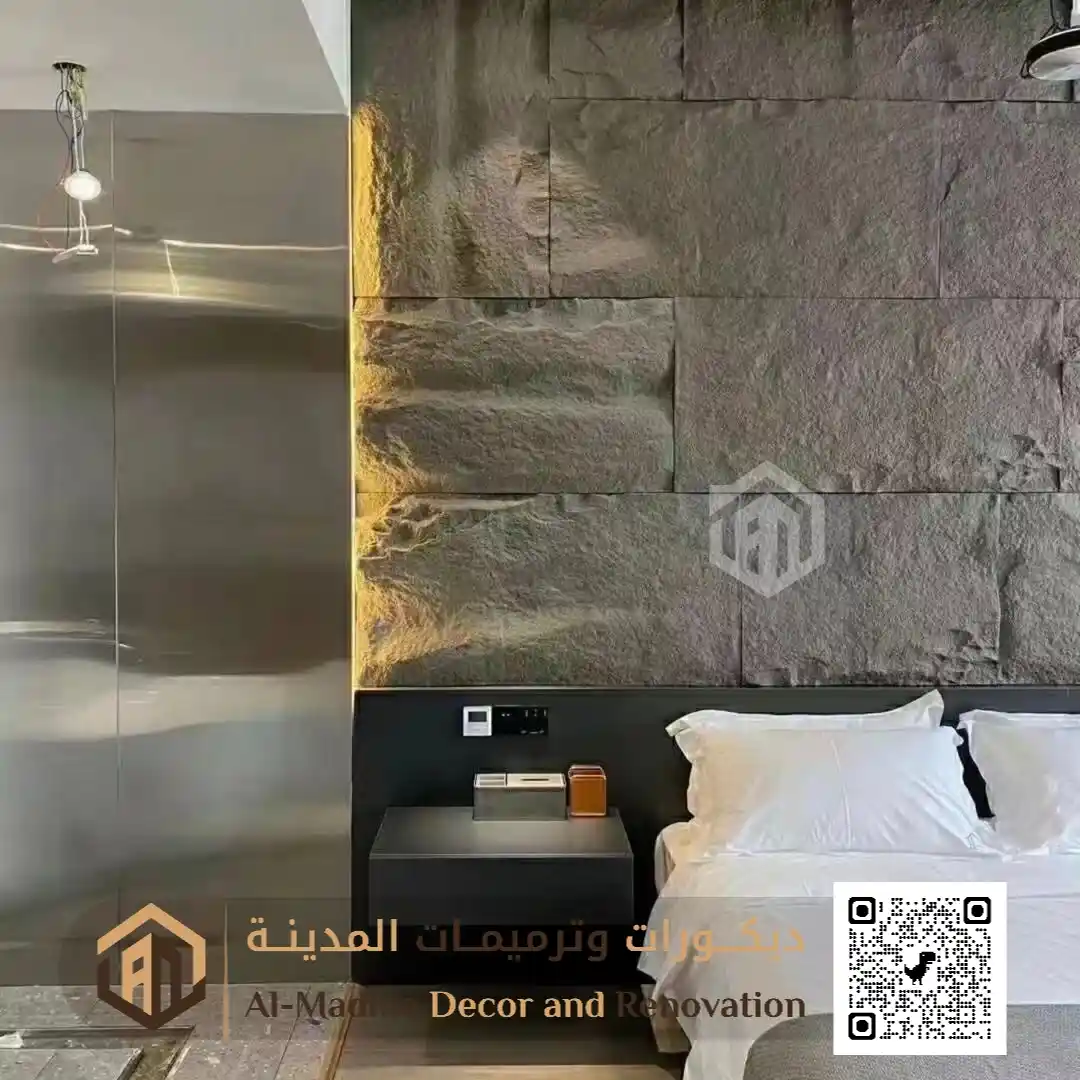 اشكال بديل حجر في المدينة المنورة في حي المستراح