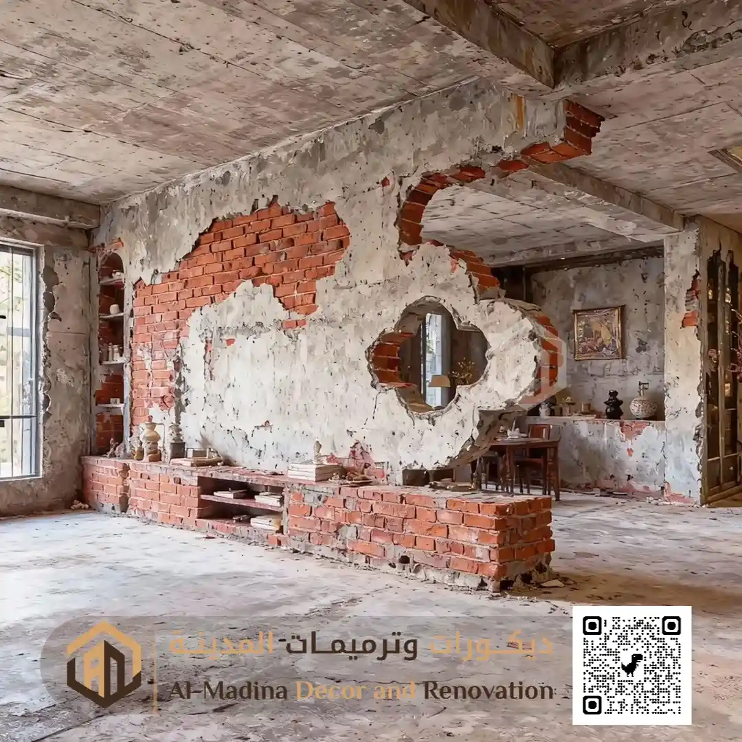 ترميم صالات بيوت في المدينة المنورة في حي وعيرة