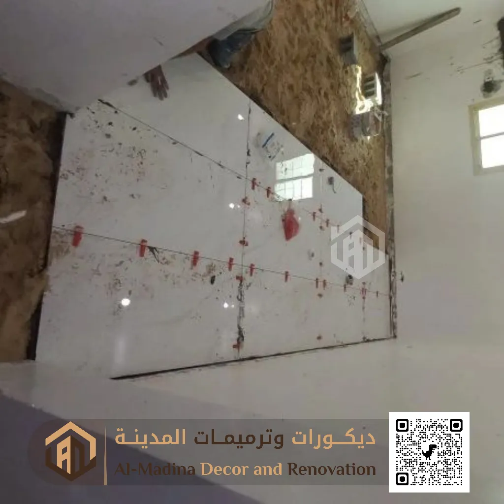 ترميم مباني من الداخل بالمدينة المنورة