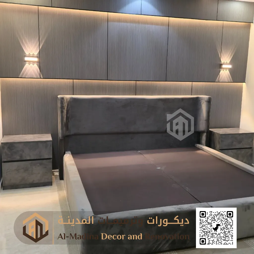 معلم ديكورات خلف السرير في المدينة المنورة